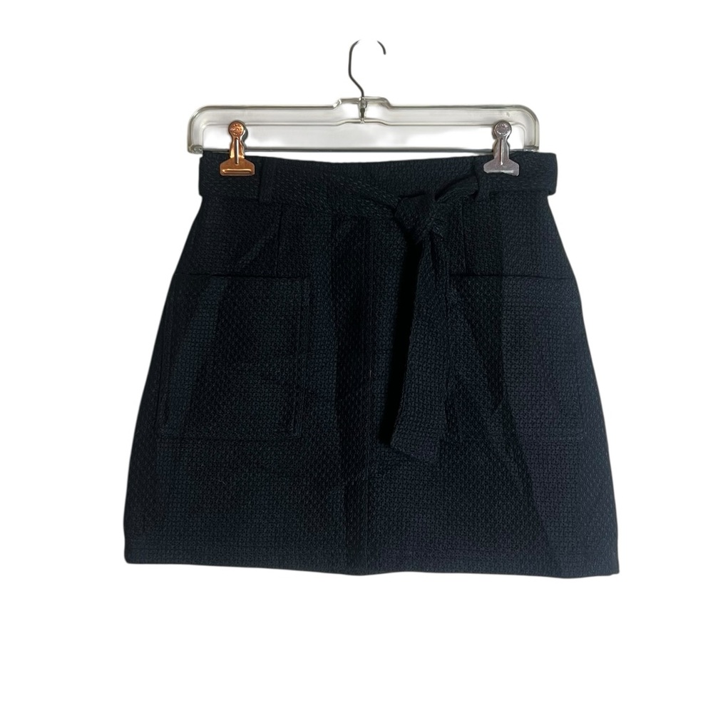 NWT!‎ Jack Wills black wool blend mini skirt